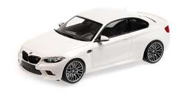 BMW  - M2  2019 white - 1:18 - Minichamps - 155028000 - mc155028000 | Toms Modelautos