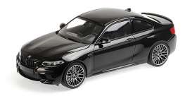 BMW  - M2  2019 black - 1:18 - Minichamps - 155028001 - mc155028001 | Toms Modelautos