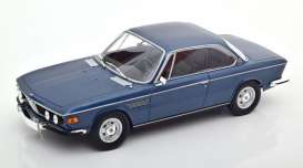 BMW  - 2800 CS 1968 blue - 1:18 - Minichamps - 155028032 - mc155028032 | Toms Modelautos