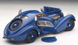 Bugatti  - 1936 blue - 1:18 - AutoArt - 70942 - autoart70942 | Toms Modelautos