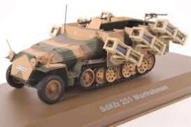 Military Vehicles - SDKFZ 251 Wurfrahmen green/sand - 1:43 - Magazine Models - MILBL17 - magMILBL17 | Toms Modelautos Military Vehicles - SDKFZ 251 Wurfrahmen green/sand - 1:43 - Magazine Models - MILBL17 - magMILBL17 | Toms Modelautos