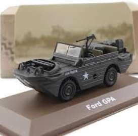 Military Vehicles  - Ford GPA green - 1:43 - Magazine Models - MILBL12 - magMILBL12 | Toms Modelautos