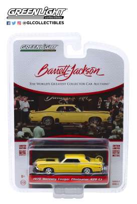 Mercury  - Cougar 1970 yellow - 1:64 - GreenLight - 37180A - gl37180A | Toms Modelautos