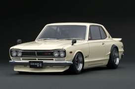 Nissan  - Skyline 2000 GT-R white - 1:12 - Ignition - IG0496 - IG0496 | Toms Modelautos
