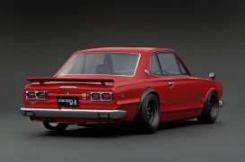 Nissan  - Skyline 2000 GT-R red - 1:12 - Ignition - IG0497 - IG0497 | Toms Modelautos