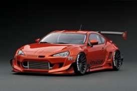 Toyota  - Pandem 86 V3 orange - 1:18 - Ignition - IG1124 - IG1124 | Toms Modelautos