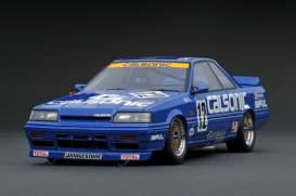 Nissan  - Skyline 1988 blue - 1:18 - Ignition - IG1299 - IG1299 | Toms Modelautos