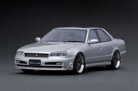 Nissan  - Skyline 25GT Turbo silver - 1:18 - Ignition - IG1578 - IG1578 | Toms Modelautos