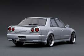 Nissan  - Skyline 25GT Turbo silver - 1:18 - Ignition - IG1578 - IG1578 | Toms Modelautos