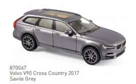 Volvo  - V90 2017 grey - 1:43 - Norev - 870067 - nor870067 | Toms Modelautos