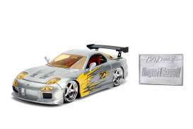 Mazda  - RX7 1993 chrome/yellow - 1:24 - Jada Toys - 45004 - jada45004 | Toms Modelautos