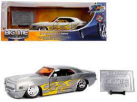 Chevrolet  - Camaro 1969 chrome/orange/red - 1:24 - Jada Toys - 45009 - jada45009 | Toms Modelautos