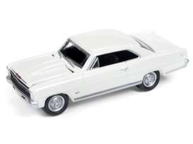 Chevrolet  - Nova SS 1966 white - 1:64 - Johnny Lightning - SP045 - JLSP045A | Toms Modelautos