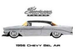 Chevrolet  - Bel Air 1956 chrome/gold - 1:24 - Jada Toys - 45013 - jada45013 | Toms Modelautos