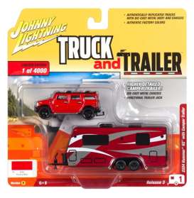 Hummer  - H2 2004 red  - 1:64 - Johnny Lightning - SP036 - JLSP037B | Toms Modelautos