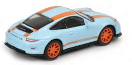 Porsche  - 911 R blue/orange - 1:87 - Schuco - 26375 - schuco26375 | Toms Modelautos