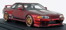 Nissan  - GT-R red - 1:18 - Ignition - IG1524 - IG1524 | Toms Modelautos