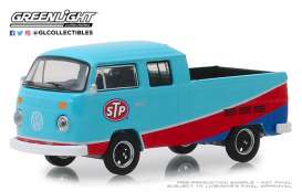 Volkswagen - Type 2 1976 blue/red - 1:64 - GreenLight - 29960E - gl29960E | Tom's Modelauto's Volkswagen - Type 2 1976 blue/red - 1:64 - GreenLight - 29960E - gl29960E | Tom's Modelauto's