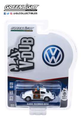 Volkswagen  - Beetle brown/white - 1:64 - GreenLight - 29960F - gl29960F | Toms Modelautos