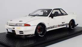 Nissan  - GT-R white - 1:18 - Ignition - IG1520 - IG1520 | Toms Modelautos