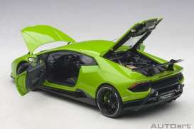 Lamborghini  - Huracan green - 1:18 - AutoArt - 79154 - autoart79154 | Toms Modelautos
