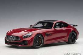 Mercedes Benz  - red metallic - 1:18 - AutoArt - 76331 - autoart76331 | Toms Modelautos
