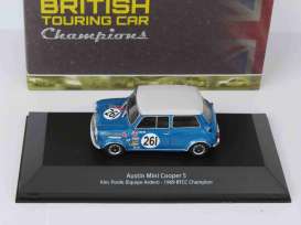 Austin Mini - Cooper S 1969 blue - 1:43 - Magazine Models - 4672110 - magBT4672110 | Tom's Modelauto's Austin Mini - Cooper S 1969 blue - 1:43 - Magazine Models - 4672110 - magBT4672110 | Tom's Modelauto's