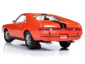 AMC  - AMX Hardtop 1969 orange/black - 1:18 - Auto World - AMM1170 - AMM1170 | Toms Modelautos