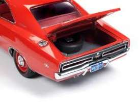 Dodge  - Charger 1969 red - 1:18 - Auto World - AMM1174 - AMM1174 | Toms Modelautos