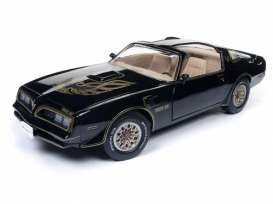 Pontiac  - Trans Am 1977 black - 1:18 - Auto World - AMM1177 - AMM1177 | Toms Modelautos