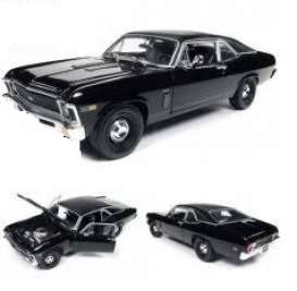 Chevrolet  - Yenko Nova 1969 black - 1:18 - Auto World - AMM1178 - AMM1178 | Toms Modelautos