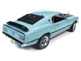Ford  - Mustang Mach 1 1969 violet - 1:18 - Auto World - AMM1181 - AMM1181 | Toms Modelautos
