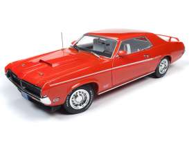 Mercury  - Cougar 1969 orange - 1:18 - Auto World - AMM1183 - AMM1183 | Toms Modelautos