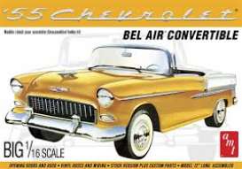 Chevrolet  - Bel Air Convertible 1955  - 1:16 - AMT - s1134 - amts1134 | Toms Modelautos