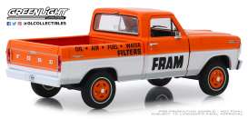 Ford  - F-100 1967 orange/white - 1:24 - GreenLight - 85042 - gl85042 | Toms Modelautos