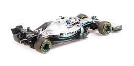 Mercedes Benz Petronas - W10 2019 silver-green - 1:18 - Minichamps - 110190077 - mc110190077 | Toms Modelautos