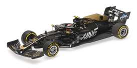 Haas  - VF-19 2019 black/gold - 1:43 - Minichamps - 417190020 - mc417190020 | Toms Modelautos