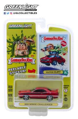Dodge - Challenger red - 1:64 - GreenLight - 54010F - gl54010F | Tom's Modelauto's Dodge - Challenger red - 1:64 - GreenLight - 54010F - gl54010F | Tom's Modelauto's