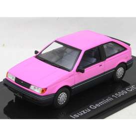 Isuzu - Gemini 1500 c/c 1987 pink/black - 1:43 - Norev - 800726 - nor800726 | Toms Modelautos Isuzu - Gemini 1500 c/c 1987 pink/black - 1:43 - Norev - 800726 - nor800726 | Toms Modelautos