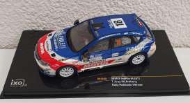 Subaru  - Impreza WRX STi #18 2011 blue/white/red - 1:43 - IXO Models - KB1060 - ixKB1060 | Toms Modelautos