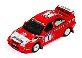 Mitsubishi - Lancer Evo VI #1 1999 red/white - 1:43 - IXO Models - KB1037 - ixKB1037 | Tom's Modelauto's Mitsubishi - Lancer Evo VI #1 1999 red/white - 1:43 - IXO Models - KB1037 - ixKB1037 | Tom's Modelauto's
