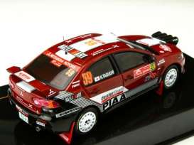 Mitsubishi  - Lancer Evo X 2008 white/red - 1:43 - IXO Models - KB1042 - ixKB1042 | Toms Modelautos