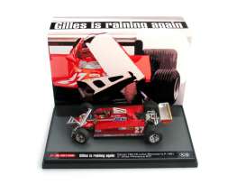 Ferrari - 126 CK turbo #27 1981 red - 1:43 - Brumm - KBB03 - bruKBB03 | Tom's Modelauto's Ferrari - 126 CK turbo #27 1981 red - 1:43 - Brumm - KBB03 - bruKBB03 | Tom's Modelauto's