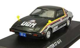 Mazda  - Savanna RX-7 1980 silver/black - 1:43 - Kyosho - AM43004 - kyoAM43004 | Toms Modelautos