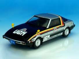 Mazda  - Savanna RX-7 1980 silver/black - 1:43 - Kyosho - AM43003 - kyoAM43003 | Toms Modelautos