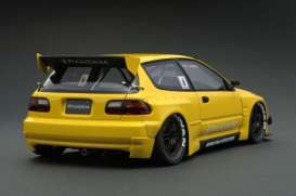Honda  - Pandem Civic yellow - 1:18 - Ignition - IG1053 - IG1053 | Toms Modelautos