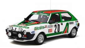 Fiat  - Abarth  1979 white/green/red - 1:18 - OttOmobile Miniatures - ot294 - otto294 | Toms Modelautos