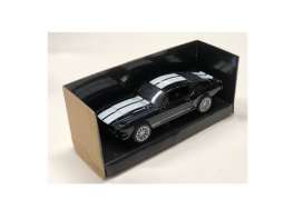 Shelby  - GT500 1967 black/white - 1:43 - Shelby Collectibles - 14367bk - shelby14367bk | Toms Modelautos