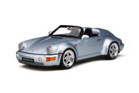 Porsche - 911 1989 silver - 1:18 - GT Spirit - 200 - GT200 | Tom's Modelauto's Porsche - 911 1989 silver - 1:18 - GT Spirit - 200 - GT200 | Tom's Modelauto's