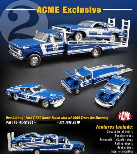 Ford  - Ramp Truck various - 1:64 - Acme Diecast - 51268 - acme51268 | Toms Modelautos